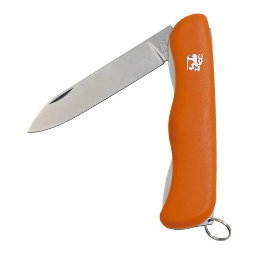Kapesní zavírací nůž Praktik oranžový 115-NH-1/AK