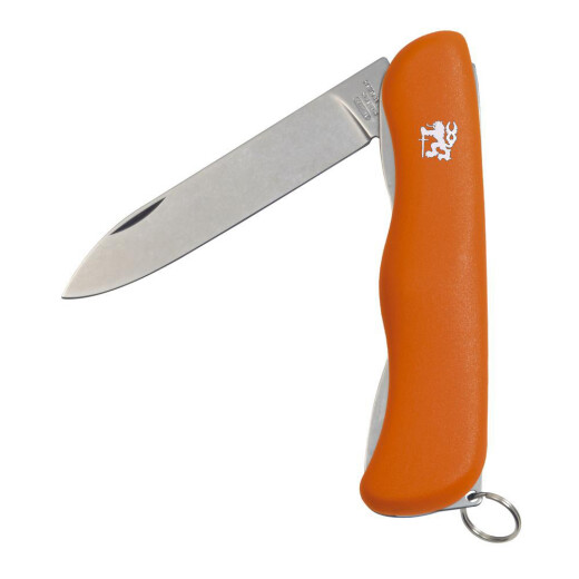 Pocket folding knife Praktik orange 115-NH-1/AK