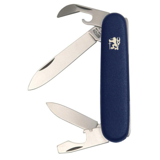 Pocket folding knife blue 200-NH-4
