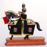 Soška rytíř Černý princ na koni od Art Gladius