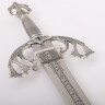 Schwert Tizona von El Cid Silber Finish