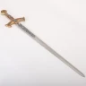 Templářský meč zlato-rudý