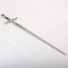Zednářský meč Stříbrný s hlubokým leptem