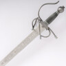 Meč Colada Cid, čepel s ornamentální ražbou