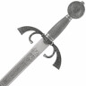Schwert des großen Kapitäns, Klinge mit gestanztem ornamentalem Dekor