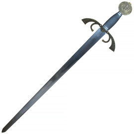 Great Captain Sword Guard and pommel with brass finish