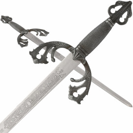 Tizona Cid Small Sword embossed ornaments on the blade