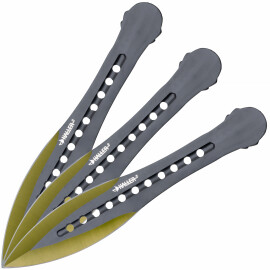 3 Throwing Knives GoldElox