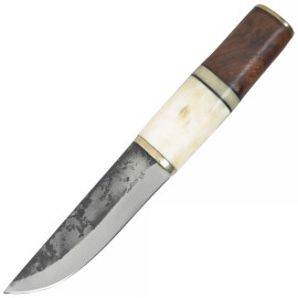 Seax knife with wood and bone handle 245mm