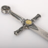 Zednářský krátký meč provedení starostříbro
