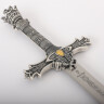 Krátký meč krále Artuše se starostříbrným povrchem