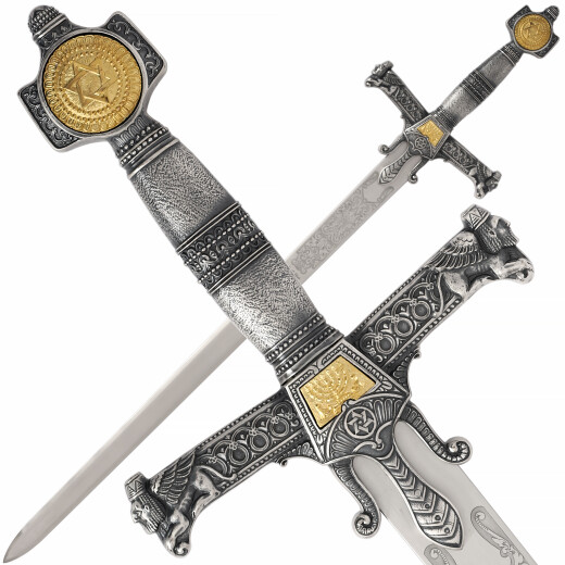 Salomón Small Sword oxidised-silver finish
