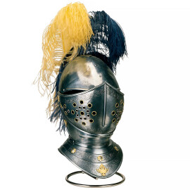 Closed helmet, richly decorated, 16th century