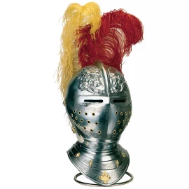 Geschlossener Helm, Relief-Ornamentierung auf der Helmglocke, 16.Jh
