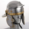 Römischer Kaiserlicher Helm Gallisch „H“ (Augsburg) aus Stahl