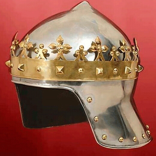 Helmet With Crown Richard the Lionheart