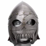 Dark Fantasy Helm „Totenkopf“ – Stahlhelm des untoten Kriegers