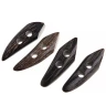 Horn Wedge Toggles, Set of 4 Pcs