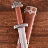 Vikingský meč Trondheim z damaškové oceli