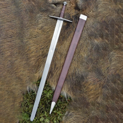 Long Sword with scabbard, practical blunt, Class C