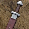 Viking Sword Torshov w. Scabbard, 9-10th c., practical blunt, Class C
