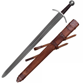 Středověký křižácký meč s pochvou, třída C