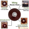 Viking Wooden Round Shield Handmade and Fully Functional