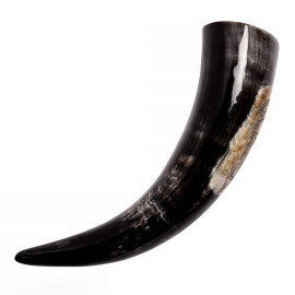 The Sea Horse Drinking Horn Handcrafted from Genuine Ox Horn