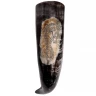 The Sea Horse Drinking Horn Handcrafted from Genuine Ox Horn