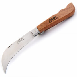 Mushroom knife or grape harvesting knife with lock