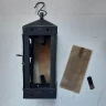 Venkovní lucerna na svíčku - ulomený plíšek