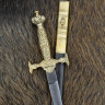 Zednářský obřadní meč s pochvou