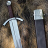 Medieval Broad Sword with scabbard, decorative sword