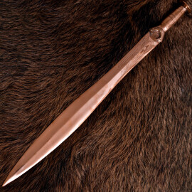 Keltský bronzový krátký meč