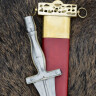 Řecký meč z Alfedeny s kostěným jílcem
