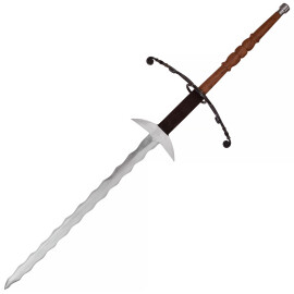 Obouruční meč Flamberge Emden