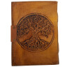 Kožený zápisník zdravý Strom života