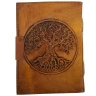 Kožený zápisník zdravý Strom života