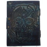 Leder Notizbuch mit mexikanischem Totenkopf