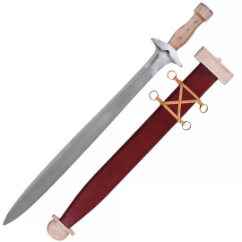 Řecký hoplitský meč Xifos s pochvou