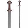 Viking Sword Isle of Eigg with Leather Grip, tempered