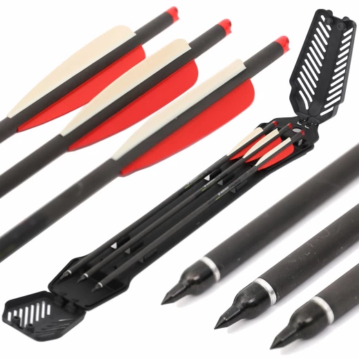 3ks 20″ karbonové šípy Barnett v ochranném krytu