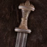 Anglosaský meč Fetter Lane s damaškovou čepelí, 8. stol.
