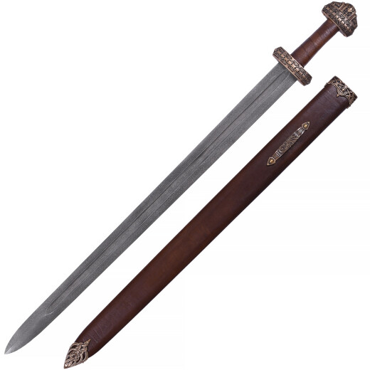Vikingský meč ostrov Eigg, Damašková ocel