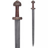 Vikingský meč ostrov Eigg, Damašková ocel