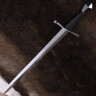 Středověký jednoruční meč s křížem, ocel