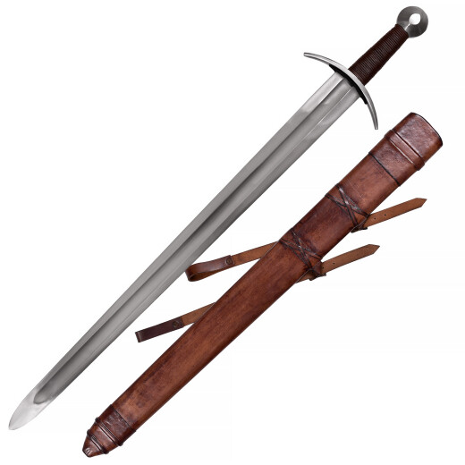 Tear Drop Medieval Sword Suibhne with Scabbard