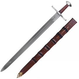 Meč pozdní doby vikingské s pochvou
