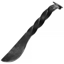 Americký nůž kovaný ze železničního hřebu