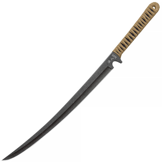Black Ronin Tan Combat Wakizashi Sword